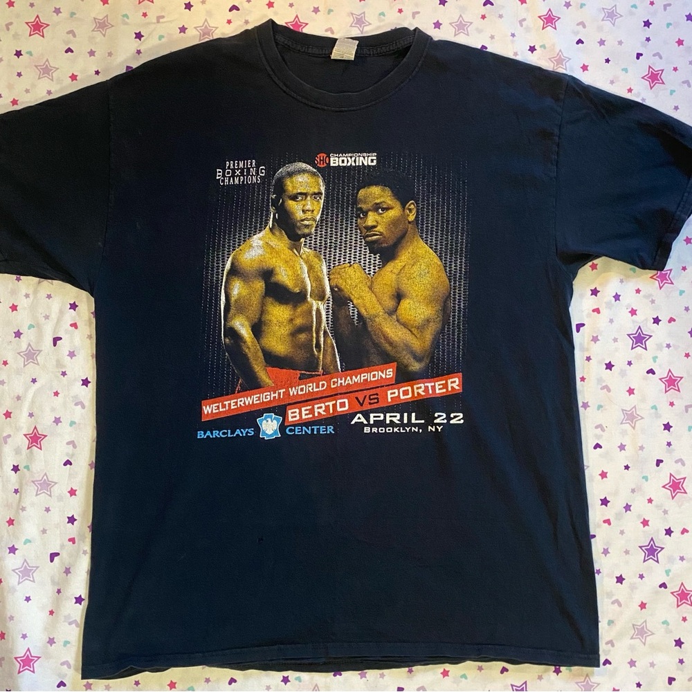 Y2k shawn porter vs andre berto shirt